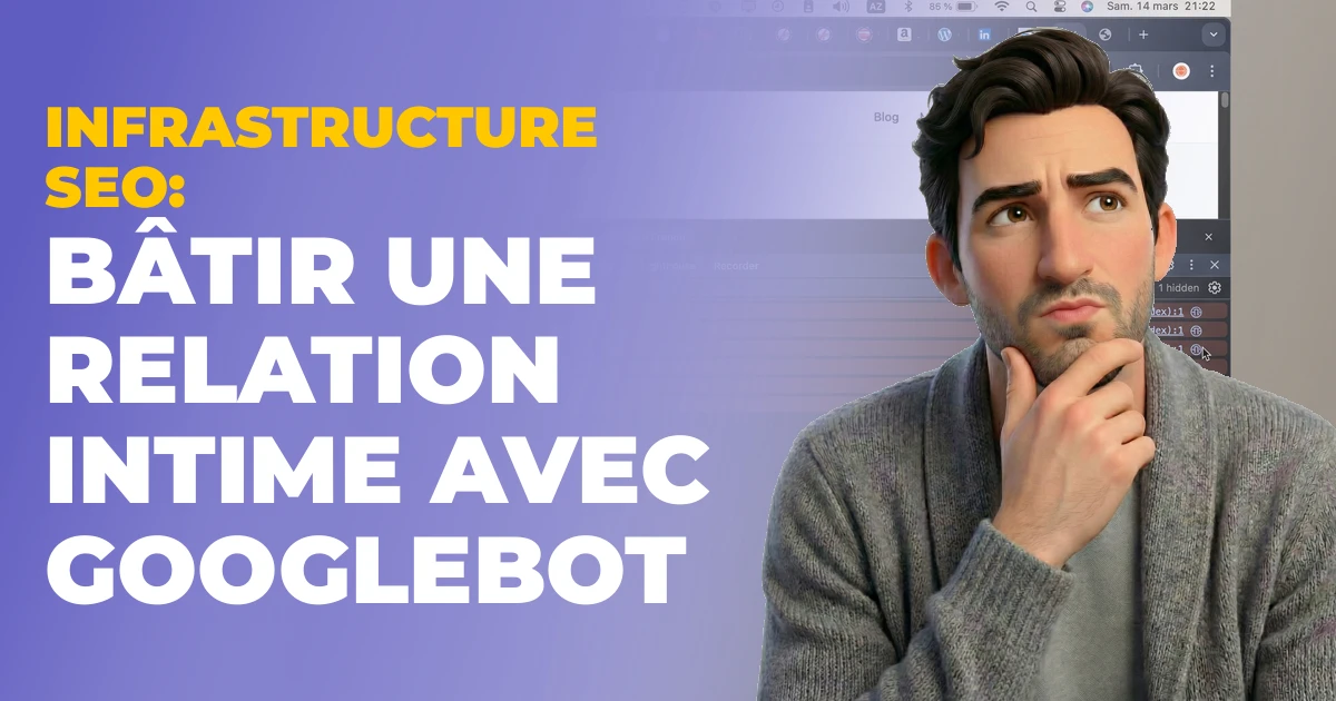 Infrastructure SEO : bâtir une relation intime avec Googlebot
