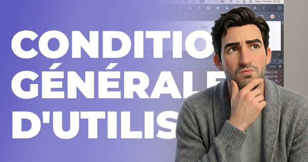 Conditions Générales d'Utilisation — Alexandre Carette