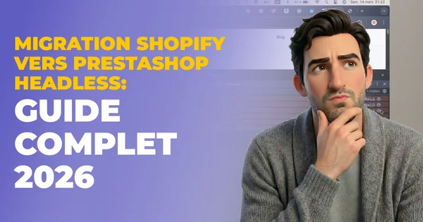 Migration Shopify vers PrestaShop Headless : guide 2026